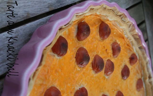 Tarte du mercredi aux knackis