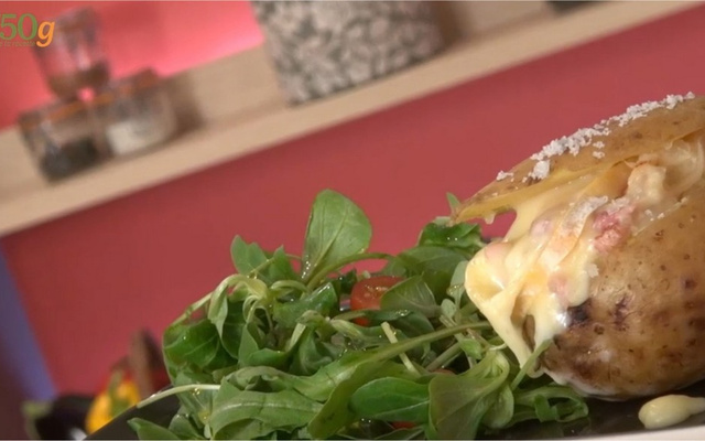 Pommes de terre au four façon tartiflette