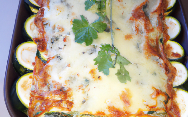 Lasagnes de courgettes facile