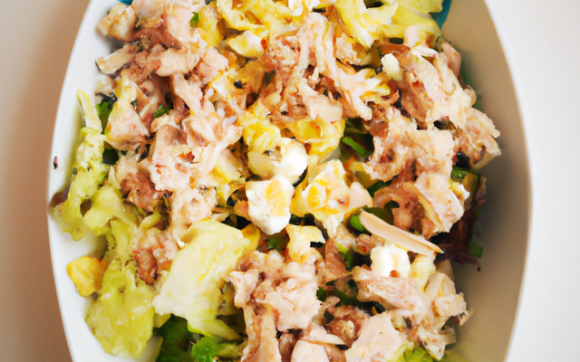 salade de thon aux coquillettes