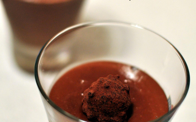 Crème aux truffes au chocolat