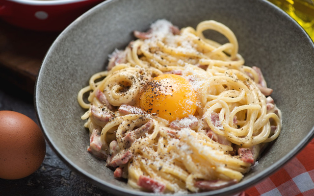 Pâte carbonara au Cookeo