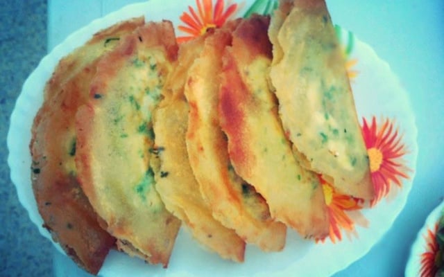 Bricks aux crevettes et philadelphia