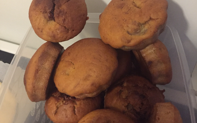 Muffins à la banane express