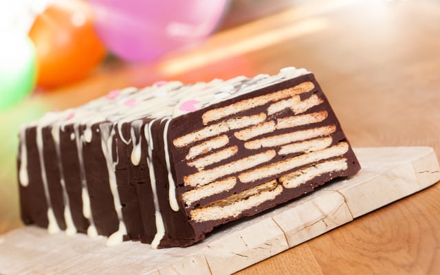 Gateau au petit beurre et chocolat