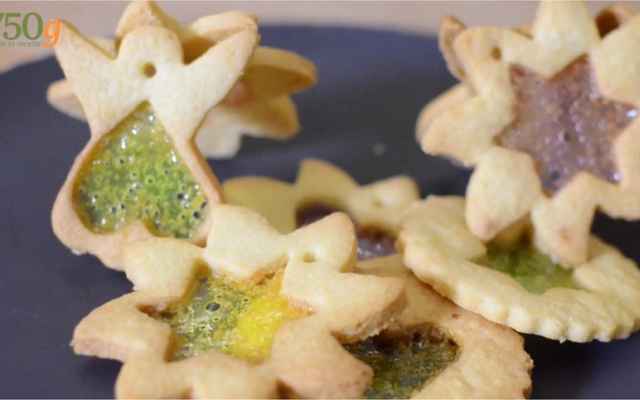 Biscuits vitraux