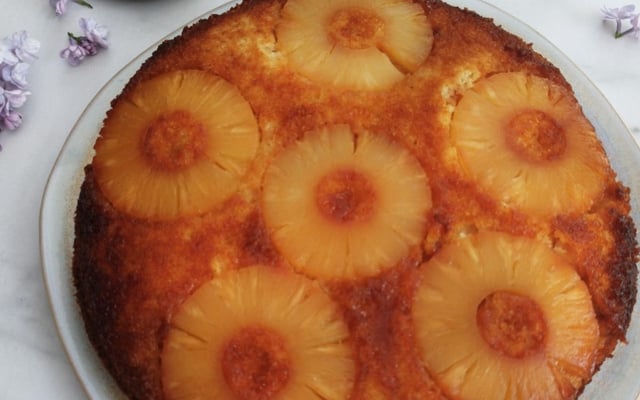 Gâteau renversé aux ananas St MAMET