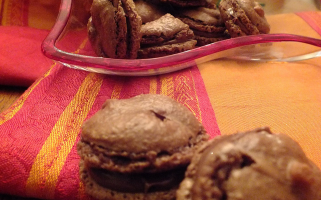Macarons au Nutella !
