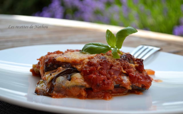 Aubergines à la parmigiana facile