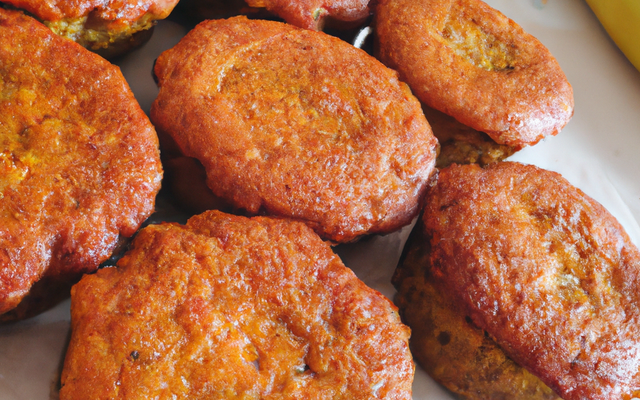 Cakes aux carottes et farine de banane plantain
