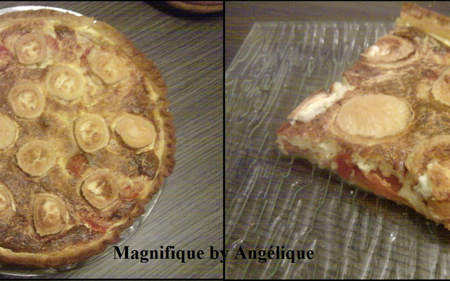 Tarte tomate chèvre