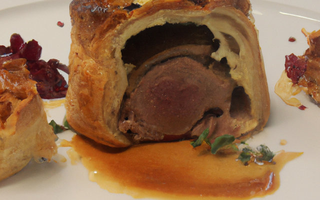 Epaule d'agneau en croûte d'Emmental de Savoie de l'Ecole Internationale Savoie-Léman