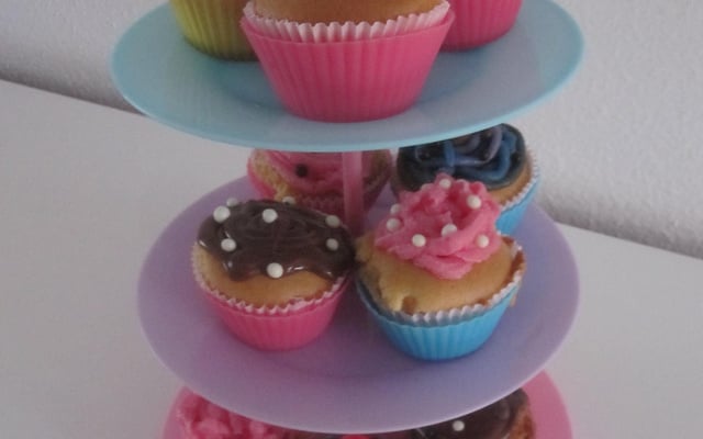 Cup cake glacage au beurre et chocolat
