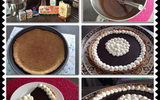 Tarte au chocolat faite maison