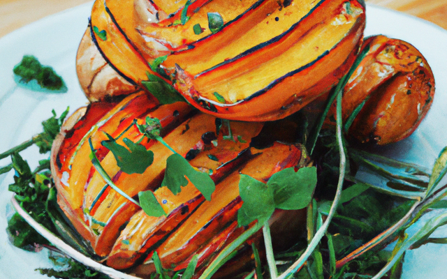 Patate douce au barbecue
