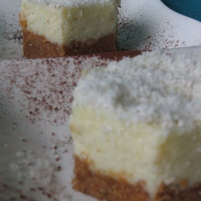 Cheesecake à la noix de coco