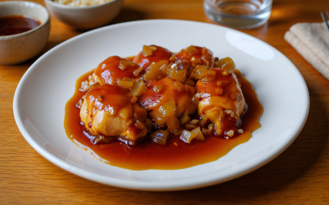 Poulet au caramel facile