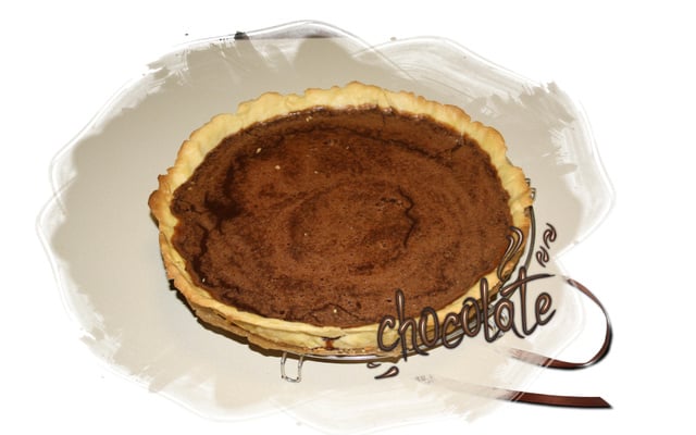 Tarte au chocolat économique