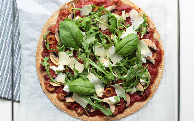 Pizza légère et estivale