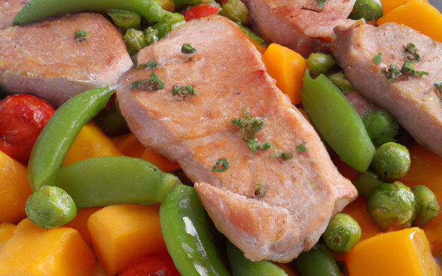 Poêlée aux couleurs de l'été