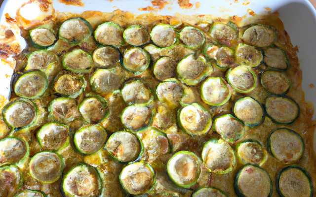 Gratin de courgettes italiennes