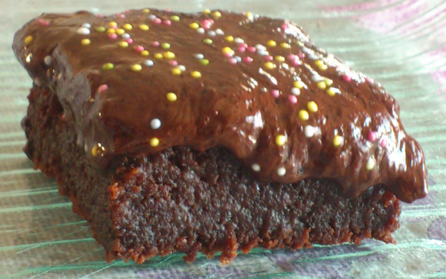 Brownie gourmand à la cassonade