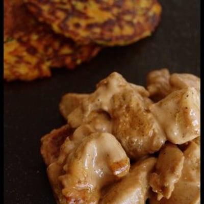 Poulet épicé et douceurs légumières