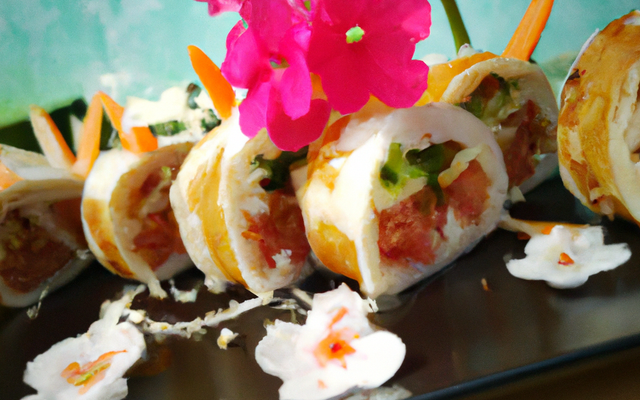 Makis de printemps au poulet