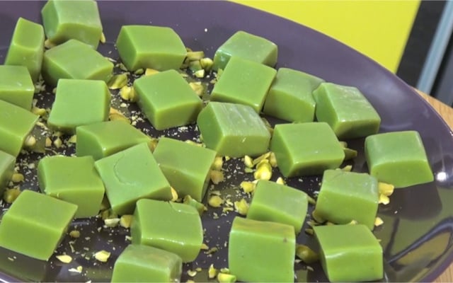 Caramels mous à la pistache