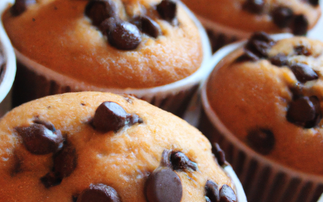Muffins au pépites de chocolat