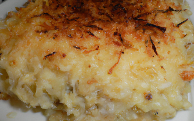 Gratin de riz classique