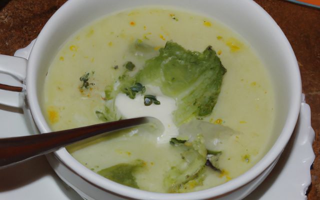 Soupe de laitue facile