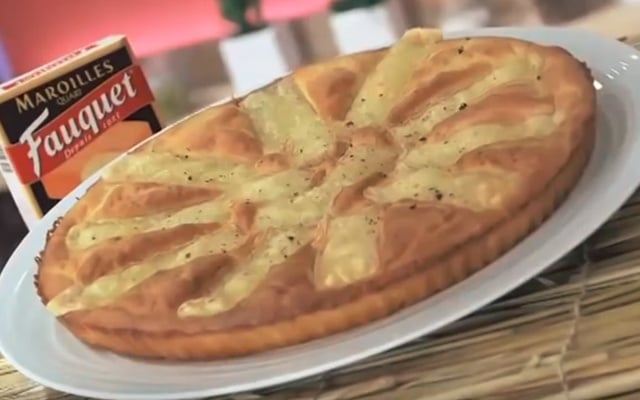 Tarte au Maroilles Fauquet par Chef Damien