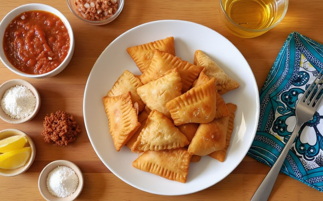 Pastel a la viande à la Sénégalaise