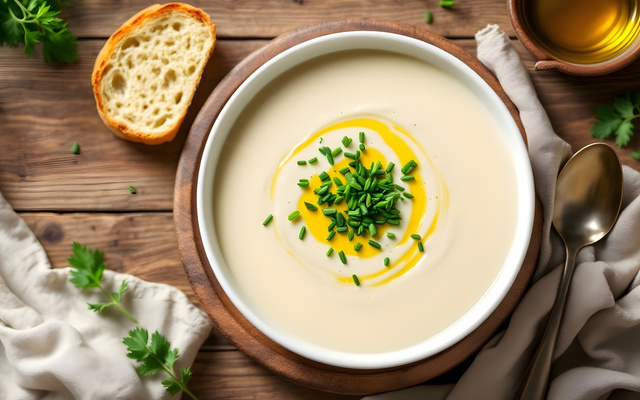 Velouté de topinambour au Thermomix