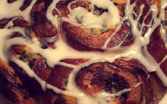 Chinois à la framboise et crème d'amandes