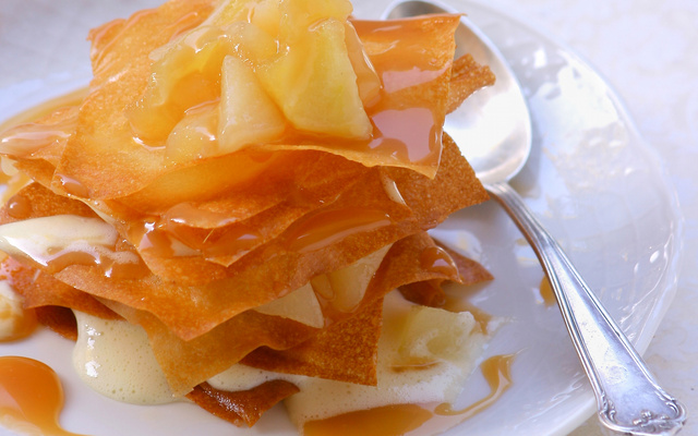 Millefeuilles express aux fruits du verger