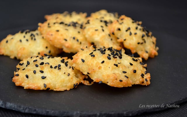 Biscuits apéritifs aux 3 fromages