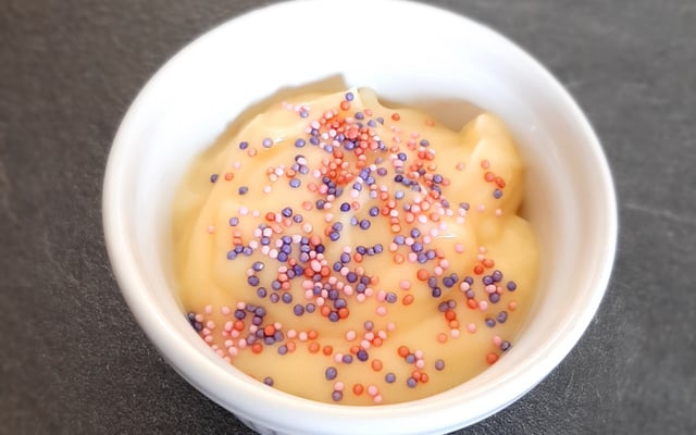 Pouding à la vanille