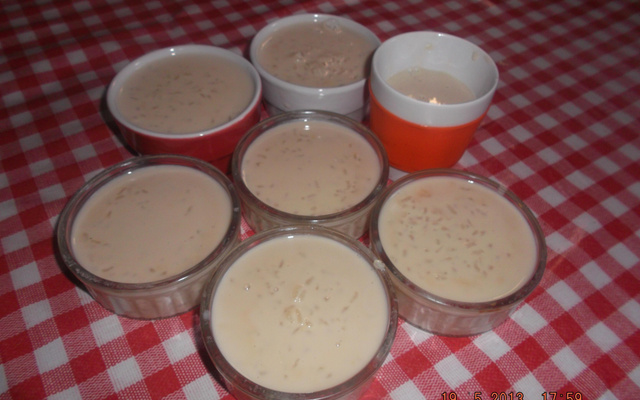 Riz au lait crémeux au sucre roux