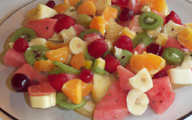 Salade de fruits métissée