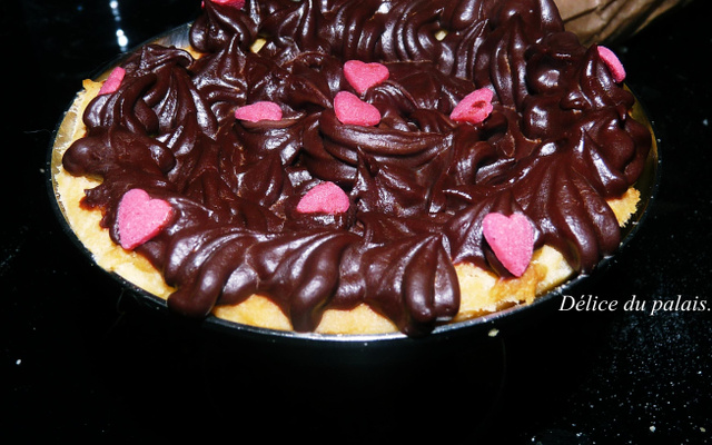 Sablée ganache chocolat