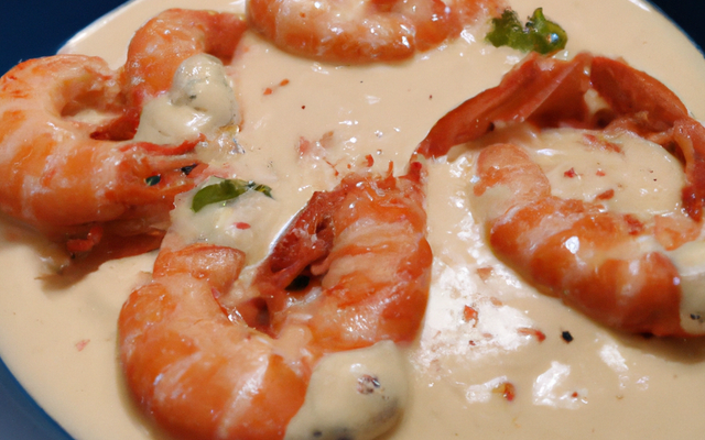 Queues de langoustes à l'armoricaine au thermomix