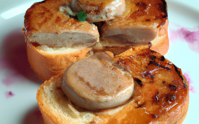 Briochine de foie- gras