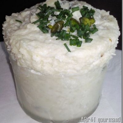 Soufflé glacé au roquefort