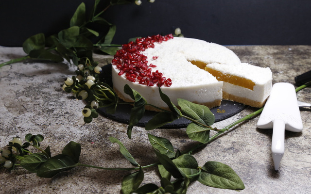 Bavarois mangue et coco