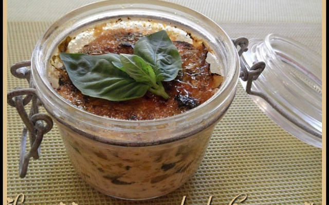 Crème brûlée de courgettes