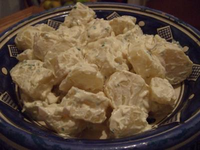 Salade de pommes de terre rapide