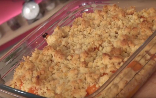 Crumble salé butternut-noisette