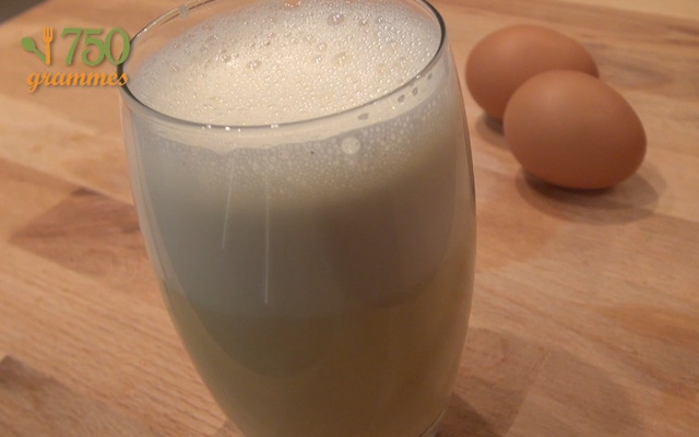 Lait de poule pour Noël